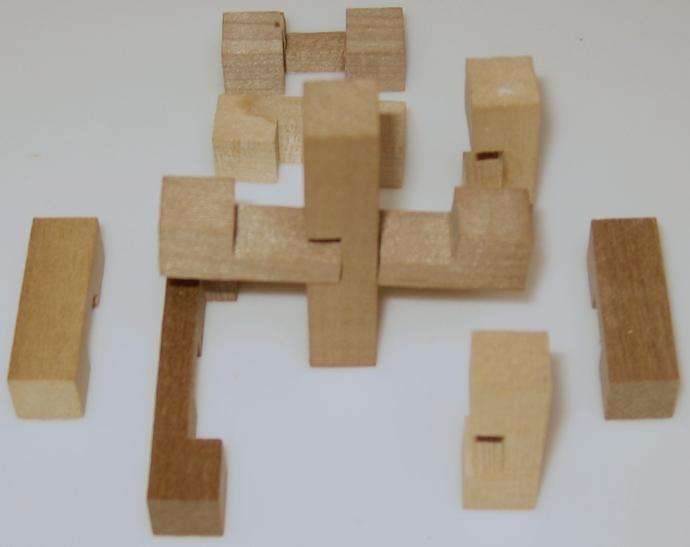 Miyako Wooden Puzzle" - Copyright J. A. Storer