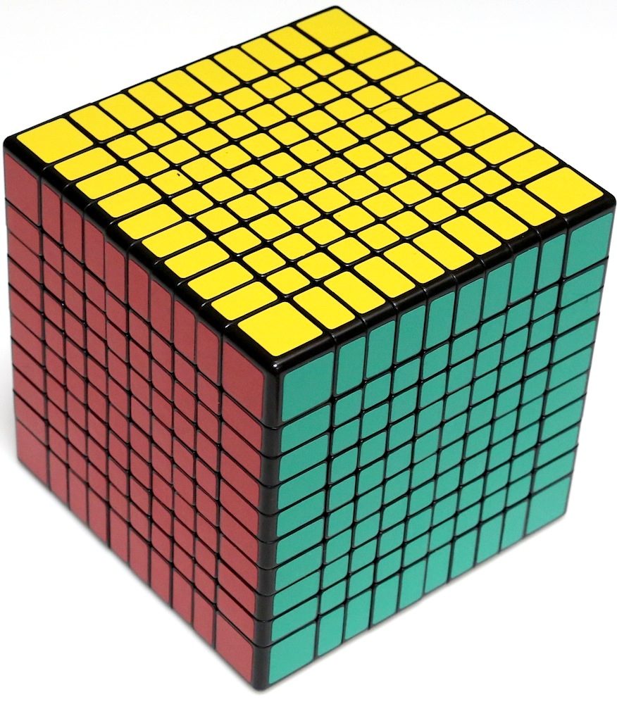 Large Rubik Cubes - Copyright J. A. Storer